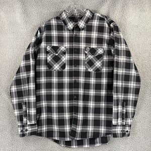 Dixxon Pennywise Full Circle Flannel Shirt Long Sleeve Men's Extra Large XL